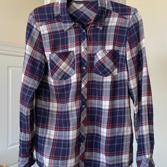 Marks & Spencer Plaid Shirt - Picture 1 of 3